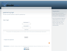 Tablet Screenshot of blenderstorm.org